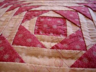 Pink Quilt Block Wallpaper