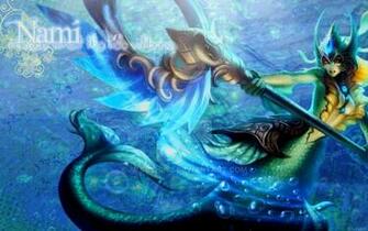 Wallpaper Nami League Of Legends By Atsushii57