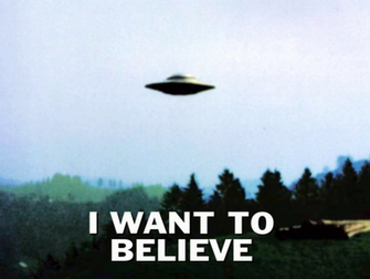 Want To Believe Wallpaper By Pencilshade