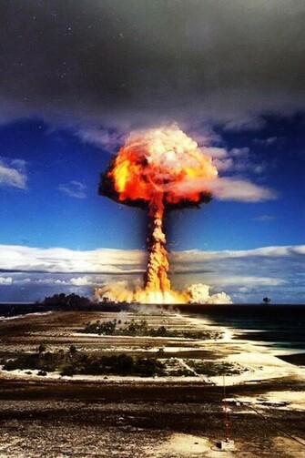 Mushroom Cloud iPhone Wallpaper Background And Themes
