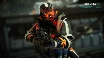 Killzone Shadow Fall Game HD Wallpaper Trooper Rifle A484