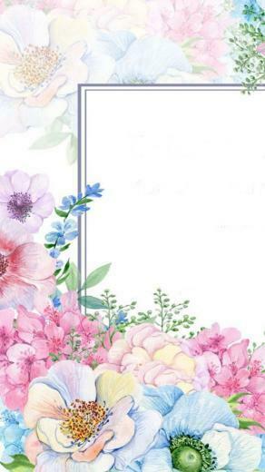 Hypatia On Background Flowery Wallpaper Flower