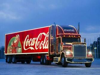 Computer And Mobile Background With Coca Cola Christmas Wallpaper