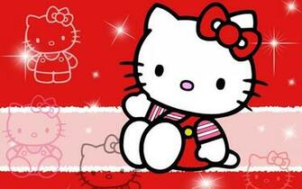 Glitter Hello Kitty Background For Computers Image