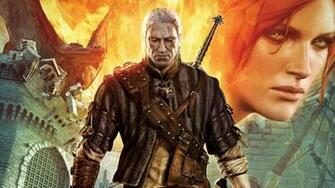 The Witcher Geralt Of Rivia Triss Merigold Wallpaper