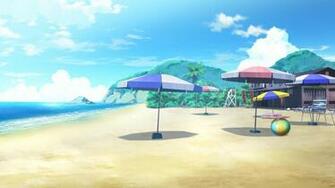 Anime Beach Wallpaper Top Background