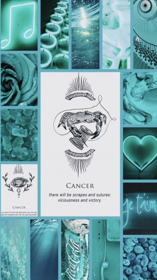 Cancer Aesthetic Lucky Color Wallpaper