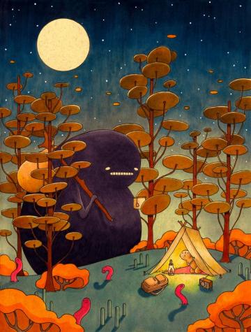 Anonymous Protagonists Navigate Imagined Worlds In Multi Layered