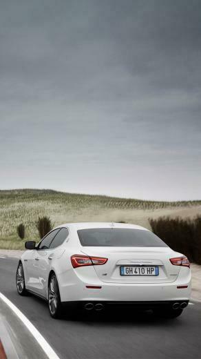 Maserati Ghibli Back Wallpaper iPhone