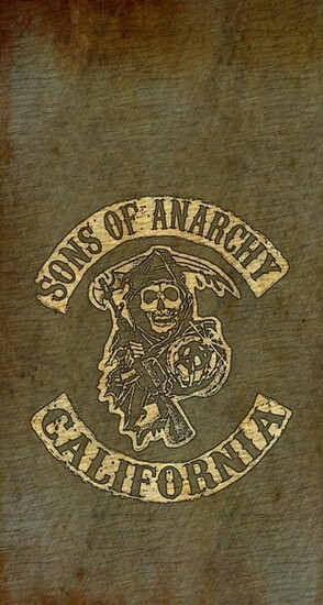 Sons Of Anarchy Logo Wallpaper iPhone