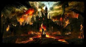 Post Apocalyptic Disneyland Wallpaper Illustrati
