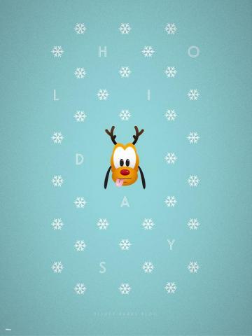 Our Disney Parks Holiday Wallpaper
