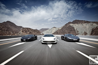 Mclaren Mp4 12c Vs Ferrari Italia Lamborghini Aventador