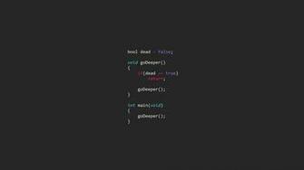 Code Computer Syntax Highlighting Inception Programming