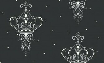 Crown Houses Jewels Royal Wallpaper Wall