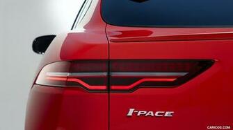 Jaguar I Pace Color Photon Red Tail Light HD Wallpaper