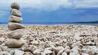 Stone Beach Widescreen Wallpaper Wide Net