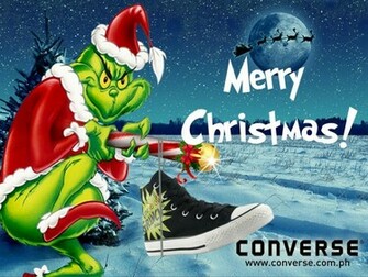 Day With Converse Chuck Taylor The Grinch Standard Widescreen