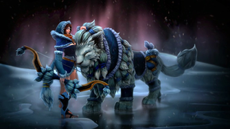 Mirana Snow Storm Wallpaper Dota HD