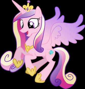My Little Pony Plaatje Princes Cadence