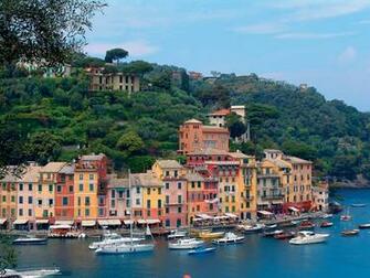 Wallpaper Portofino Genoa Italy Desktop In