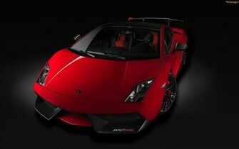 Red Lamborghini Reventon Wallpaper
