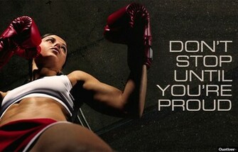 Don T Stop Until You Re Proud Inspirational Quotes Quotivee