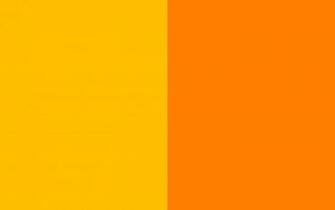 Resolution Amber And Orange Solid Two Color Background