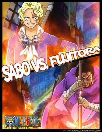 Sabo Vs Fujitora By Donaco