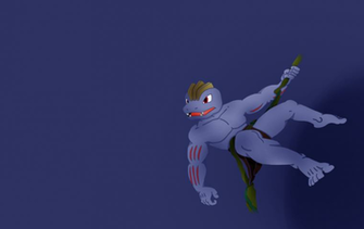 Machoke As Tarzan Wallpaper By Pokemon Traceur