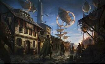 The History Of Stormreach With Image Fantasy Art Landscapes