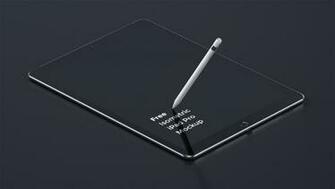 iPad Pro Wallpaper Background Stylus Apple