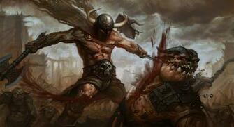 Best Battle Axe Background Wallpaper