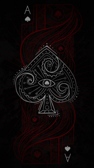 Ace Card Art iPhone Wallpaper