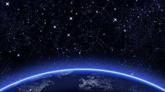 Into Space From Blue Planet Full 1080p Ultra HD Wallpaper
