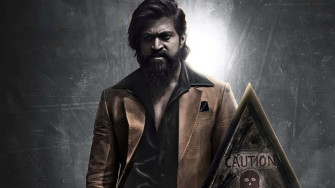 Yash As Kgf2 S Rocky Bhai Wallpaper