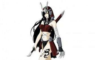 Samurai Girl Wallpaper