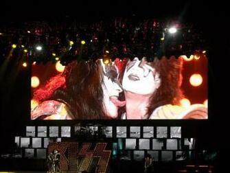 Kiss Heavy Metal Rock Bands Concert Guitar X Wallpaper Background