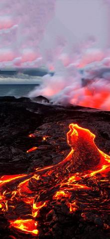 Best Volcano Wallpaper For iPhone X Ioswall