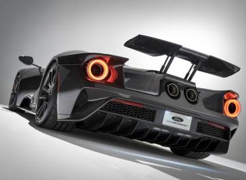 Ford Gt Liquid Carbon Rear Three Quarter Wallpaper