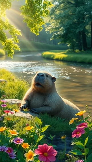 Capybara Wallpaper