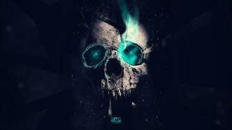 Skull Art Wallpaper Pk618 High Definition