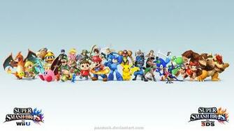 Super Smash Bros Wii U 3ds Wallpaper By Pacduck