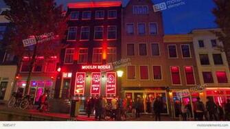 Netherlands Light District Image Amsterdam