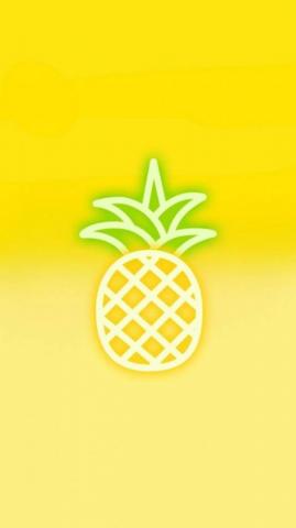Pablo On Fondos Pineapple Wallpaper Simple iPhone