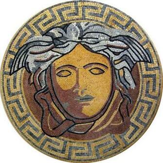 Italian Fashion Gianni Versace Mosaic Mediterranean Wallpaper By