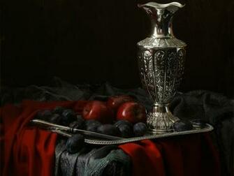 Still Life Red Wallpaper