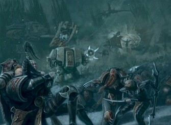 Space Wolves Vs Dark Eldar By Phil Moss