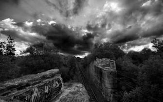 Abandoned Railway Wallpaper