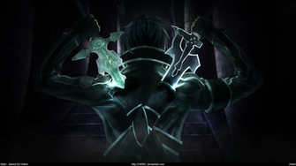 Sword Art Online Kirito Dual Blades Wallpaper By Z4riel On